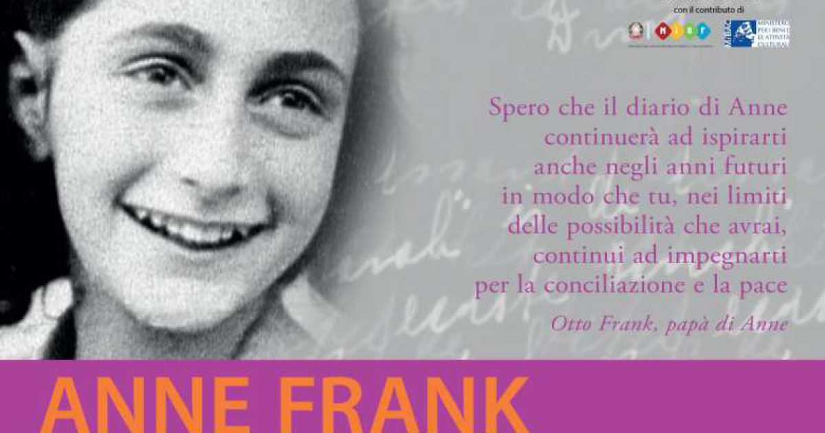 Bari, ''Anne Frank'': al Museo Civico mostra in memoria della Shoah
